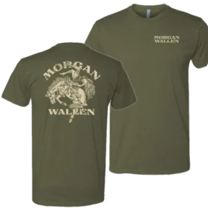 BUCKING GIRL TEE-Morgan Wallen Shirts