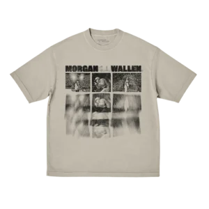 Blurry Live Photo Cream T-Shirt