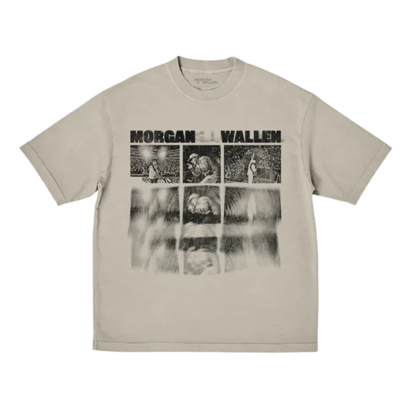 Blurry Live Photo Cream T-Shirt